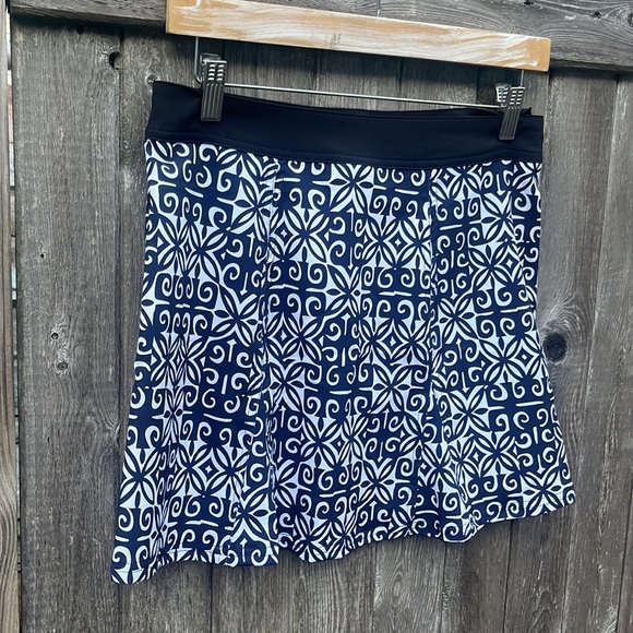 Rip Skirt Hawaii Navy/White Velcro Wrap Around Beach Skirt,Small - Picture 6 of 11